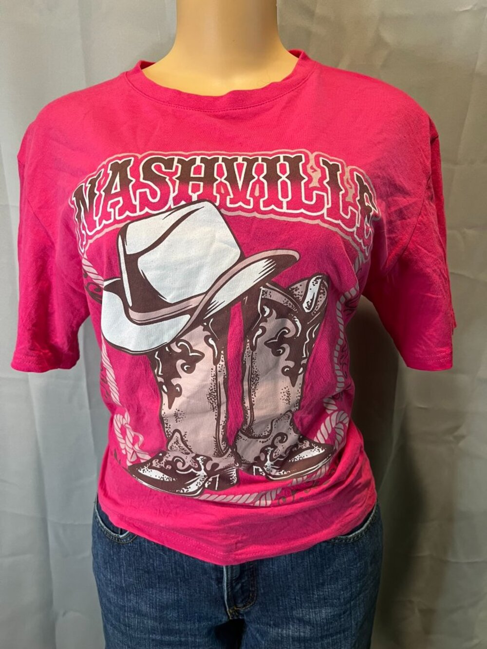 🌸🤠 Rebellious One Nashville Cowboy Boots Graphic Tee 🤠🌸